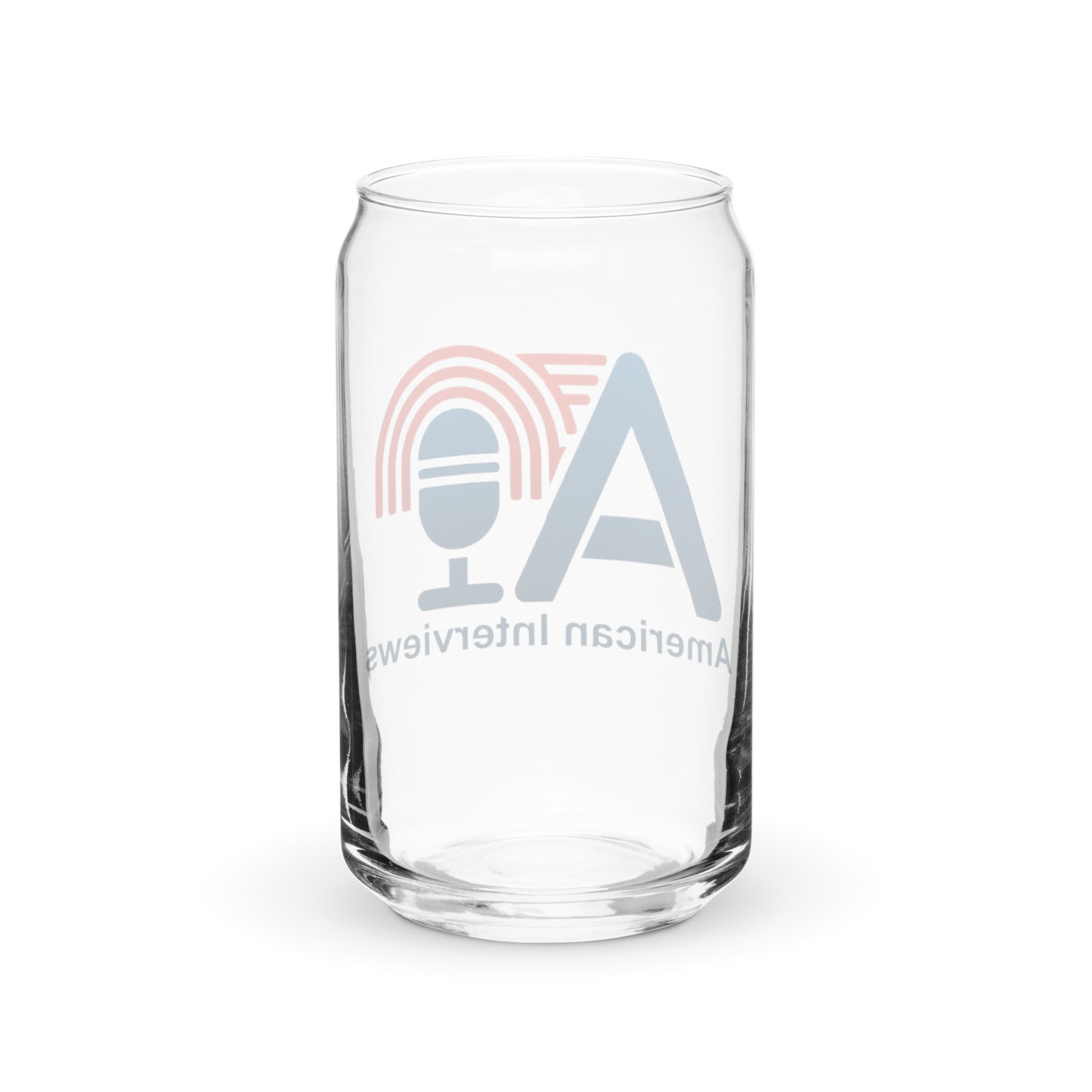 Can-shaped glass