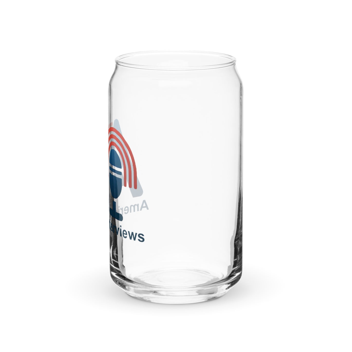 Can-shaped glass