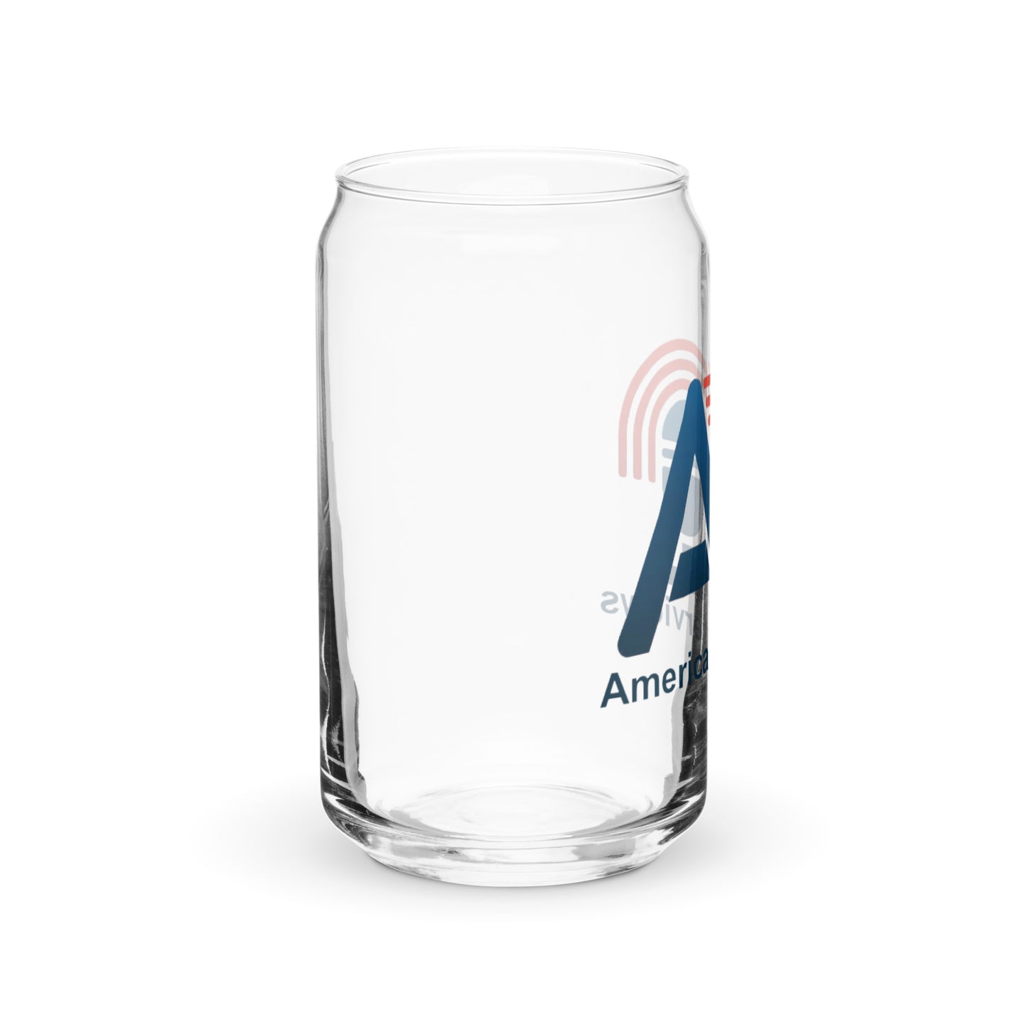 Can-shaped glass