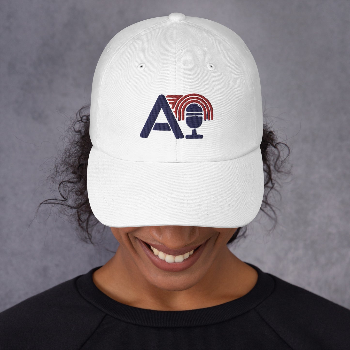 American Interviews Logo Dad Hat
