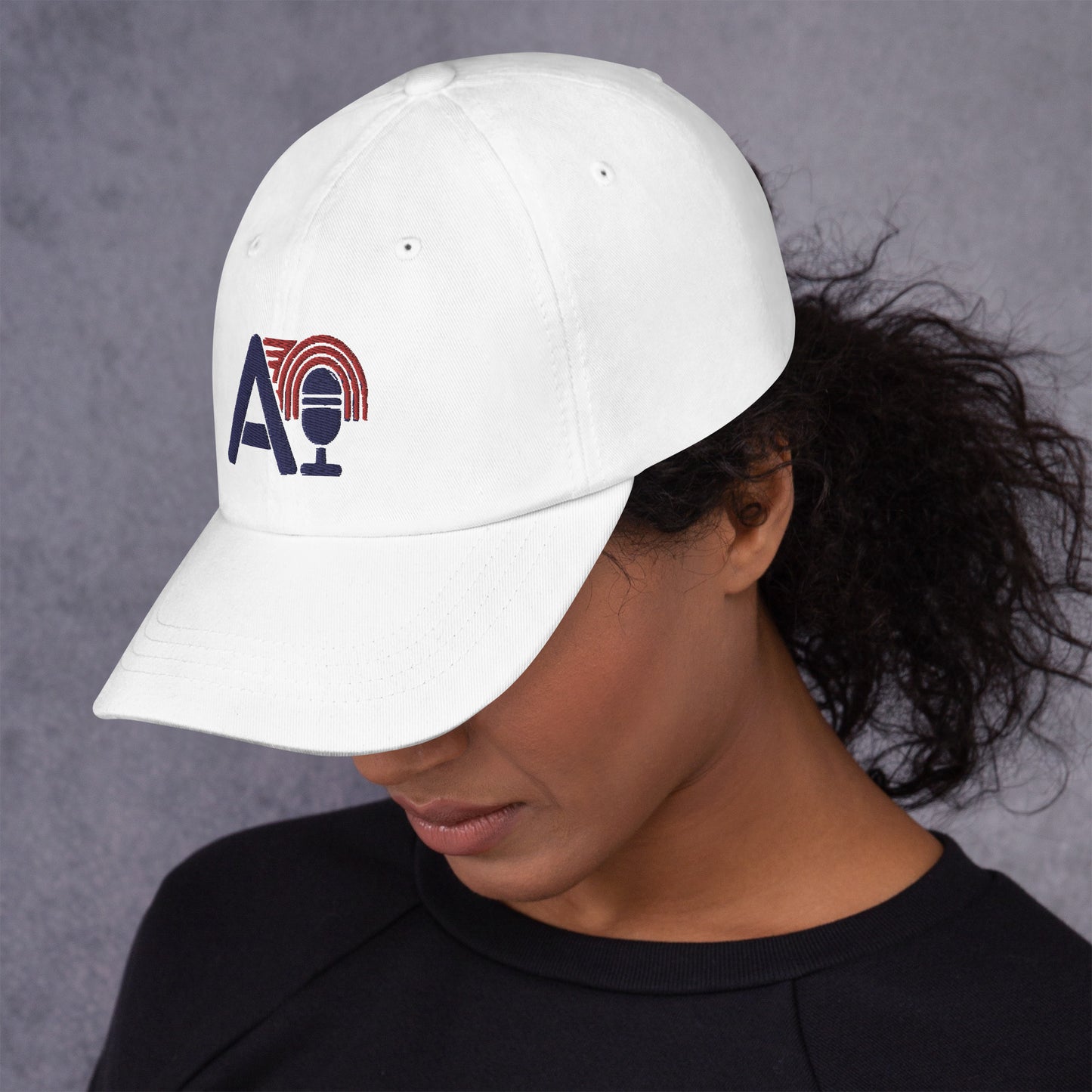 American Interviews Logo Dad Hat