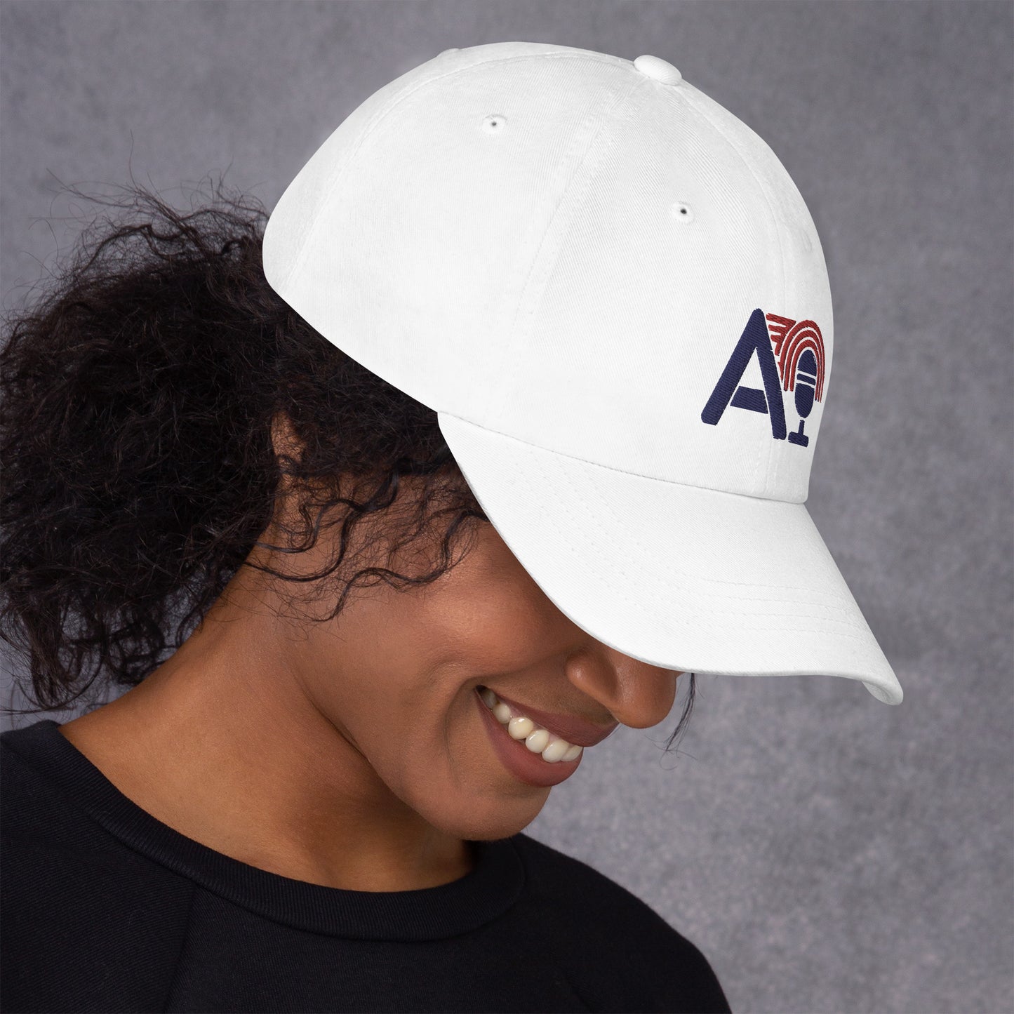 American Interviews Logo Dad Hat