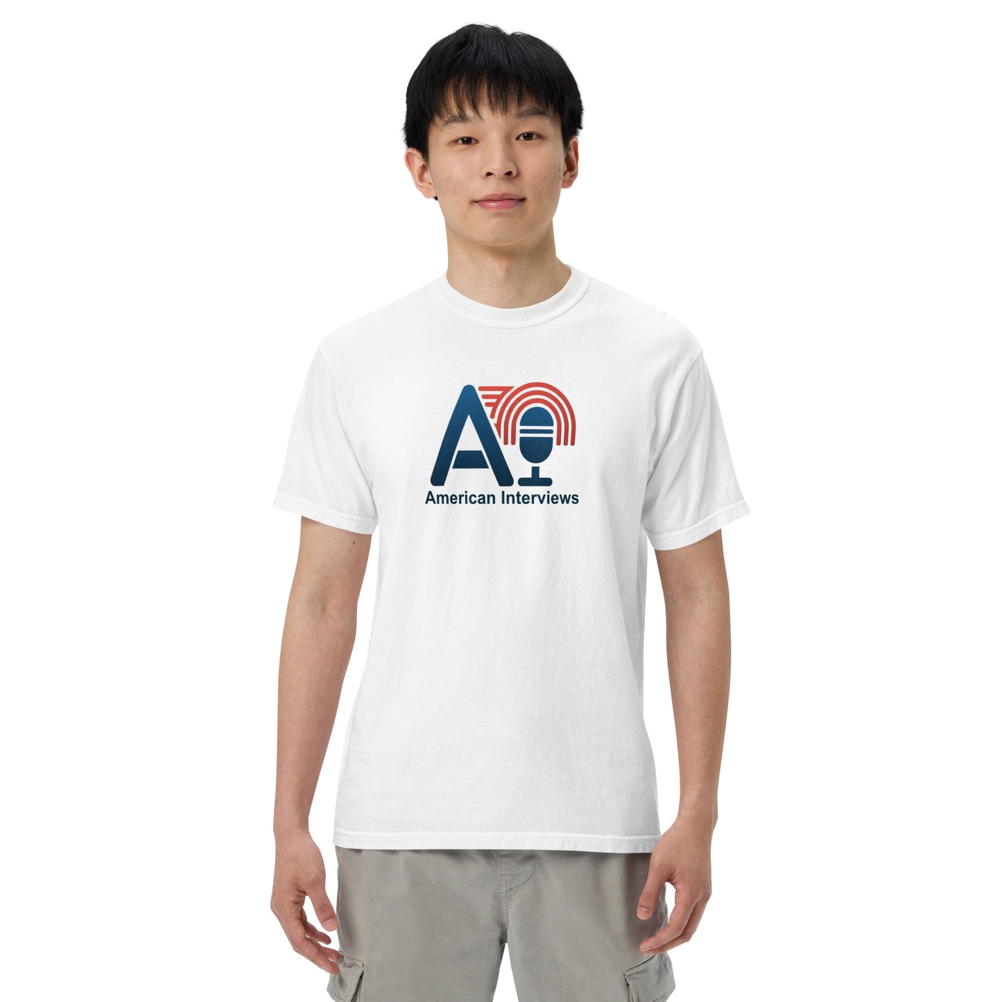 Unisex garment-dyed heavyweight t-shirt