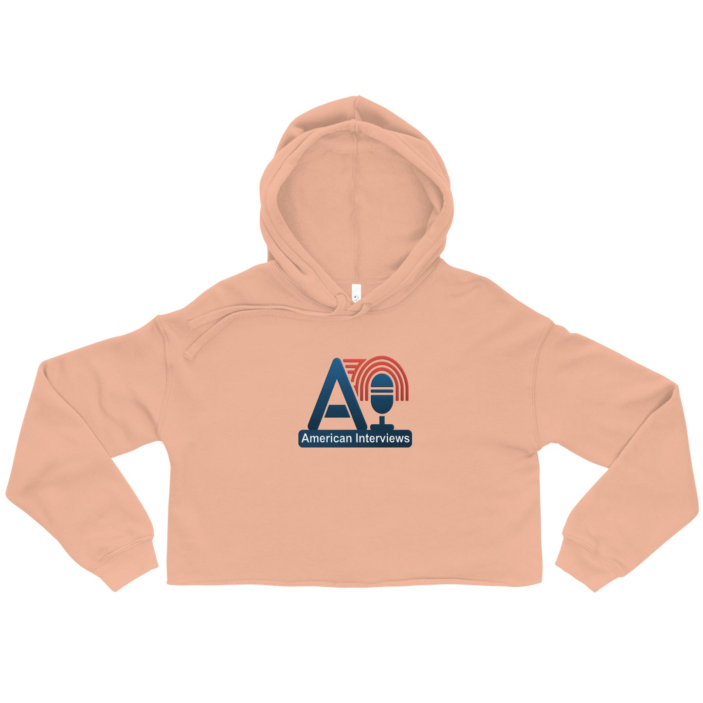 American Interviews Women's Crop Hoodie